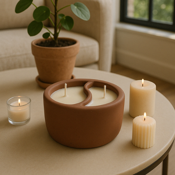 Whispers in the Library Candle