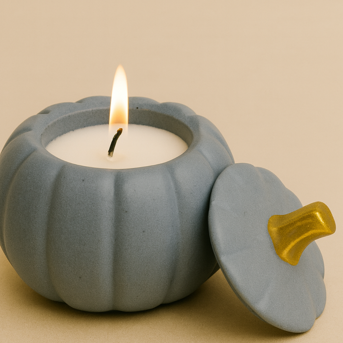 Pumpkin Candle Vessels