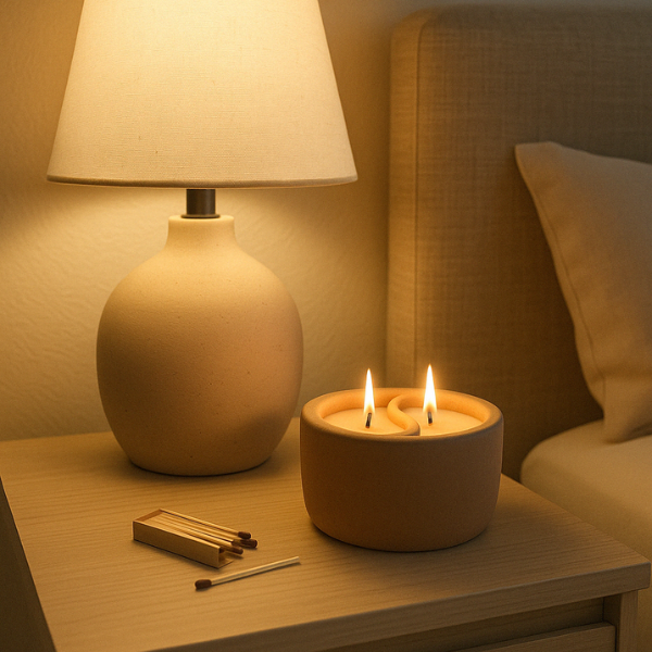 Whispers in the Library Candle