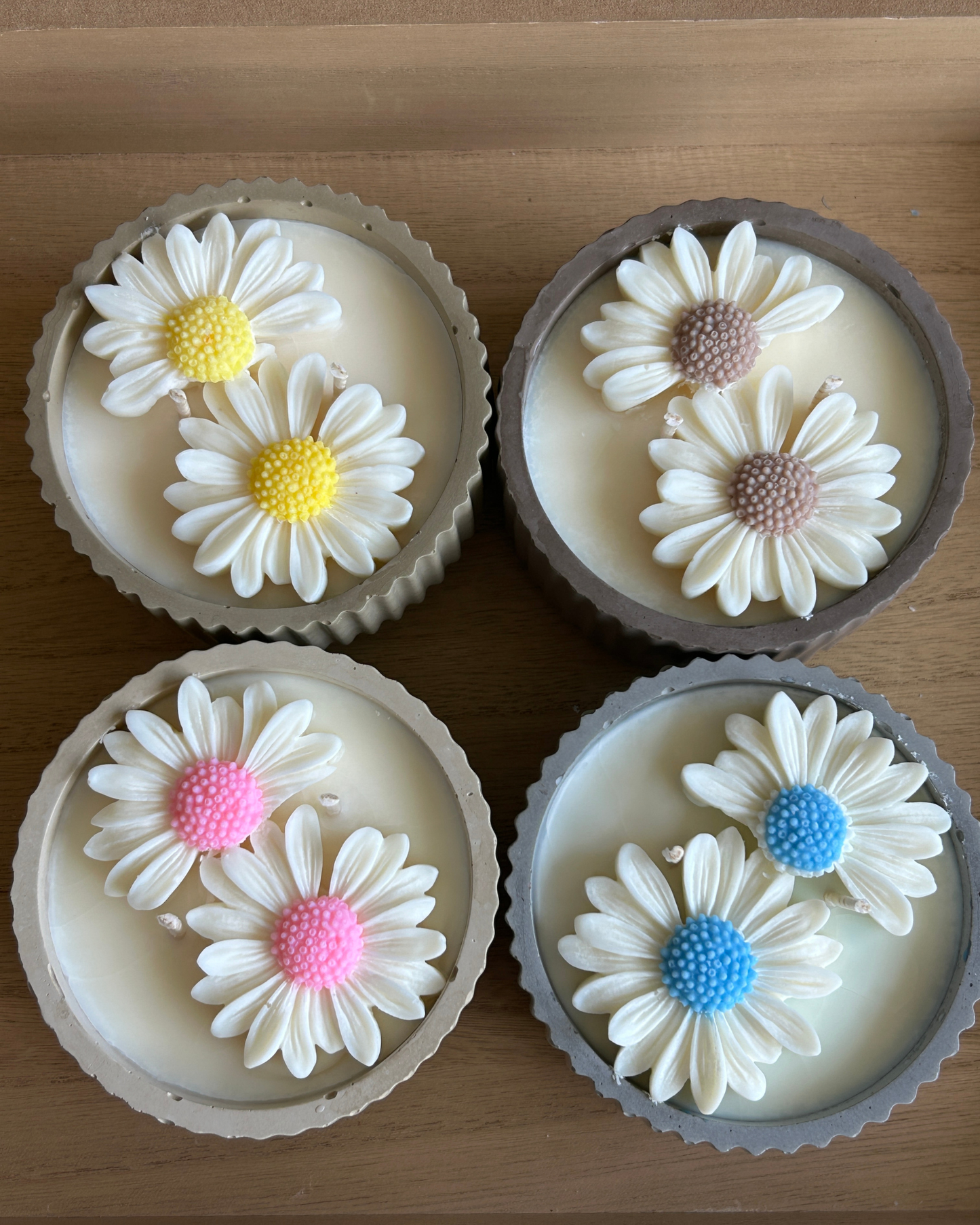Rose Water + Nectar Daisy Candle
