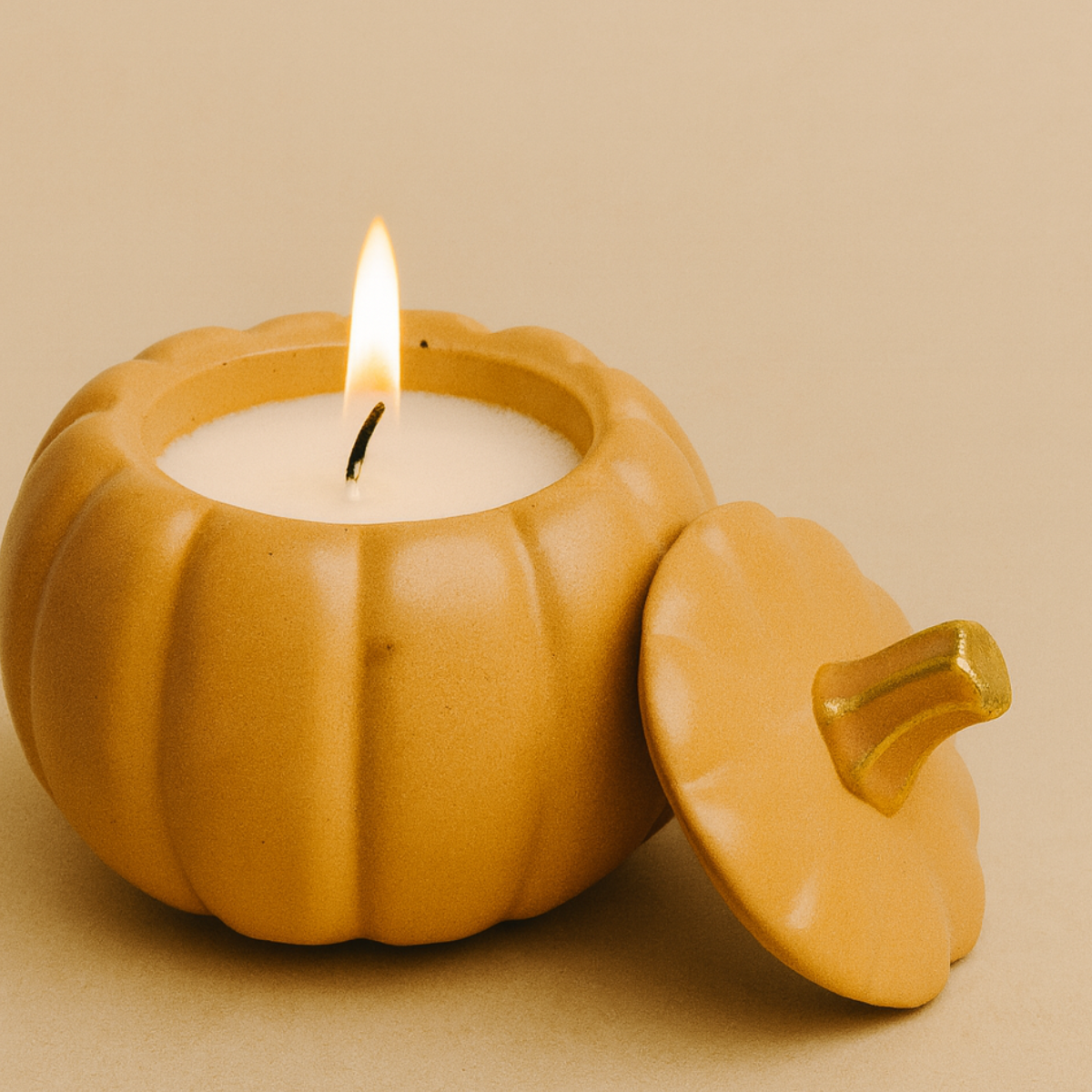 Pumpkin Candle Vessels