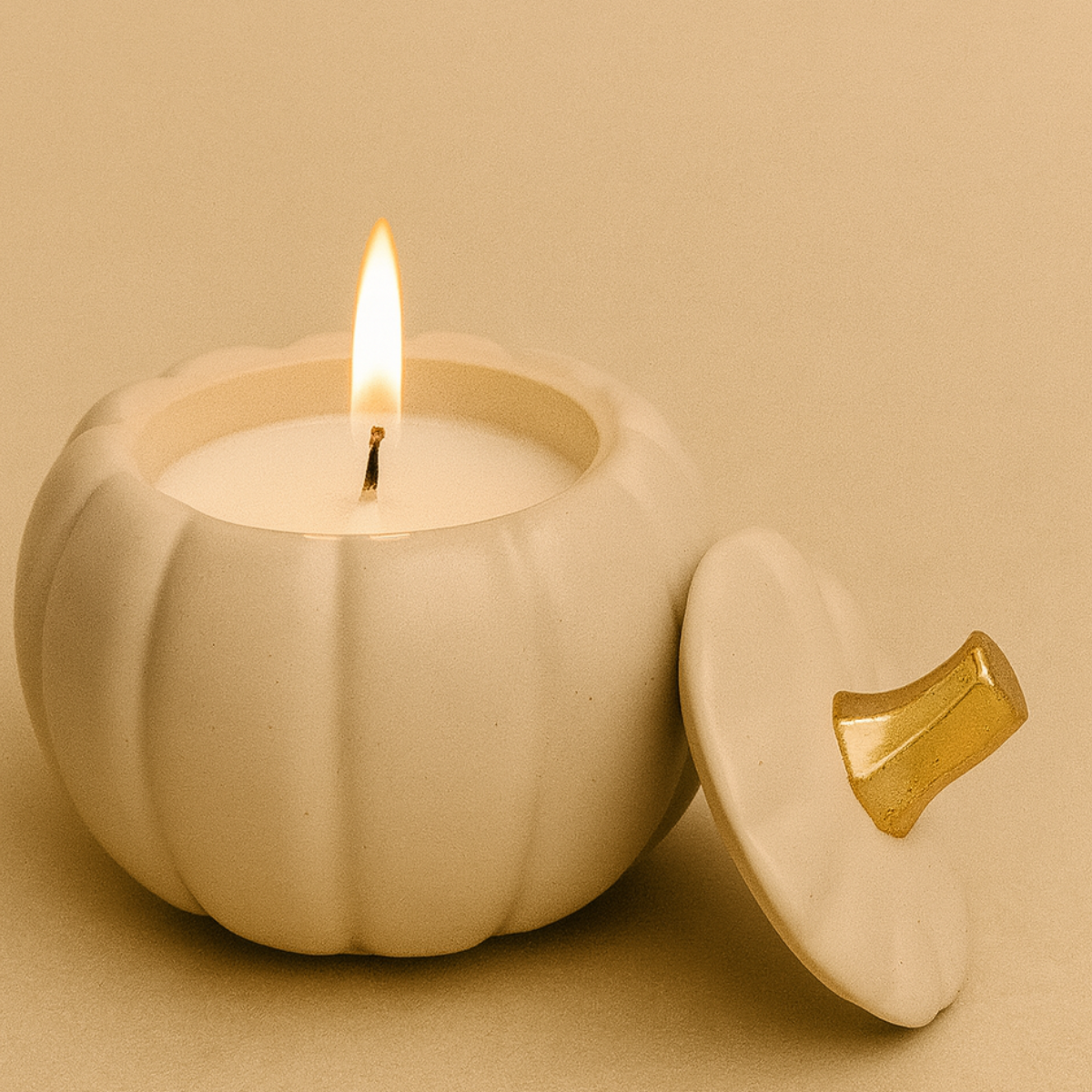 Pumpkin Candle Vessels