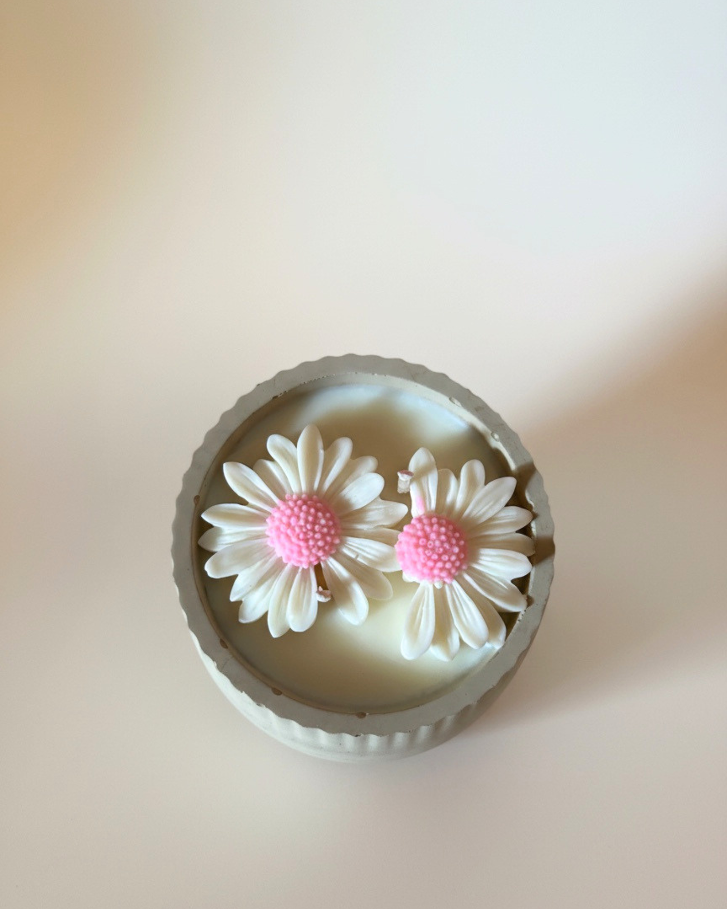 Rose Water + Nectar Daisy Candle